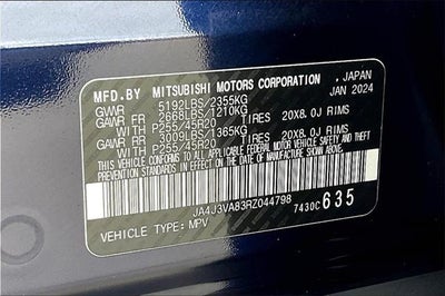 2024 Mitsubishi Outlander SE Black Edition