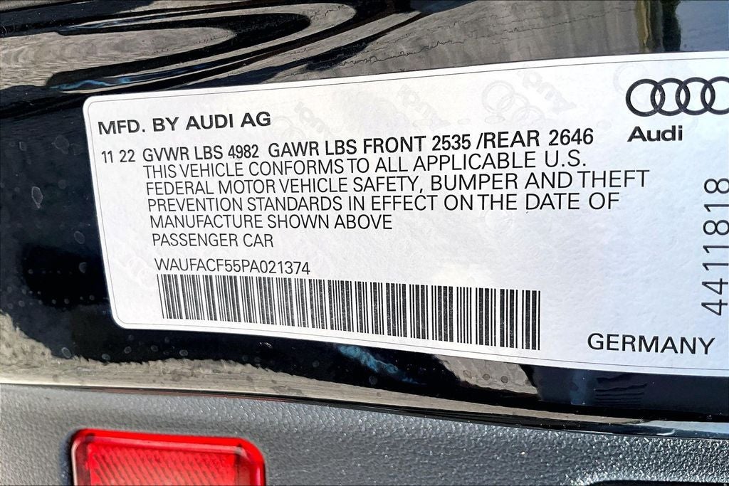 2023 Audi A5 Sportback 45 S line Premium Plus quattro
