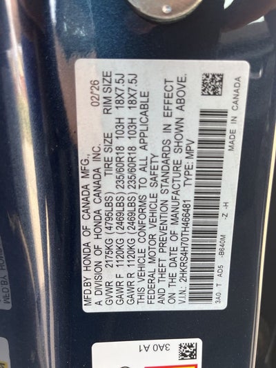 2026 Honda CR-V EX-L