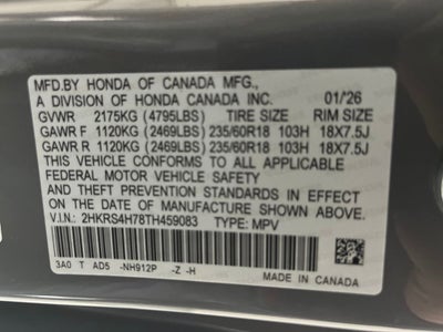 2026 Honda CR-V EX-L