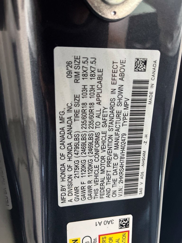 2027 Honda CR-V EX-L