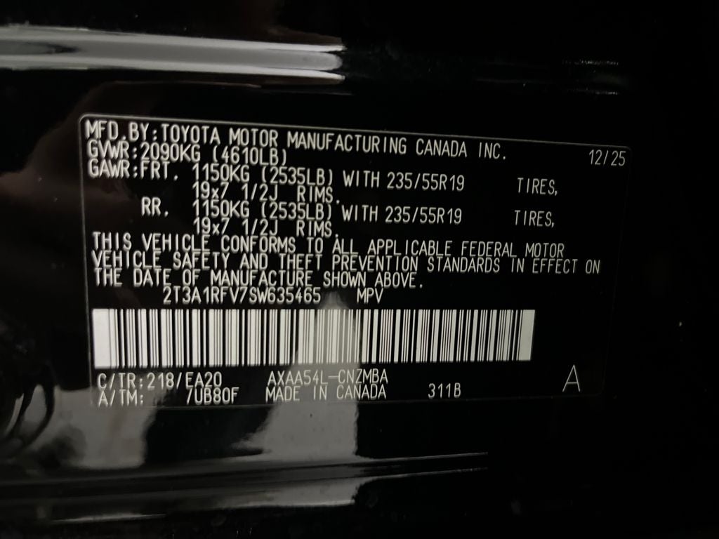 2025 Toyota RAV4 XLE Premium