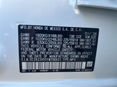 2026 Honda HR-V Sport