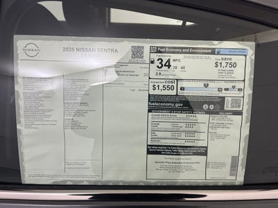 2025 Nissan Sentra S