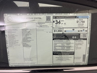 2025 Nissan Sentra S