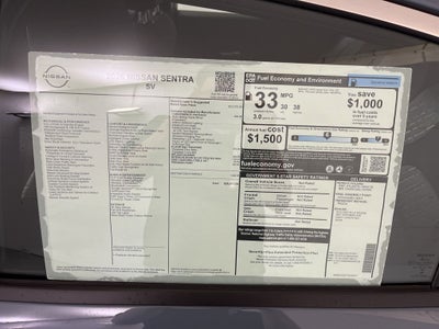 2026 Nissan Sentra SV