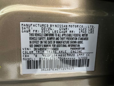 2026 Nissan Sentra SL