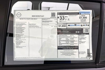 2025 Nissan Kicks Play S