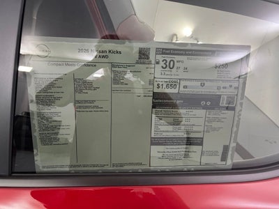 2026 Nissan Kicks SV