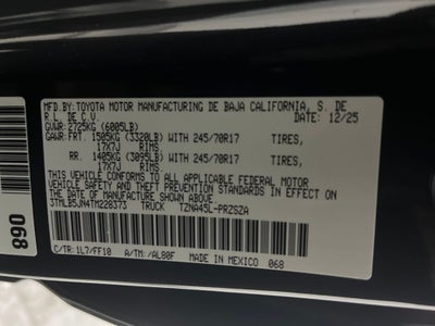 2026 Toyota Tacoma SR5