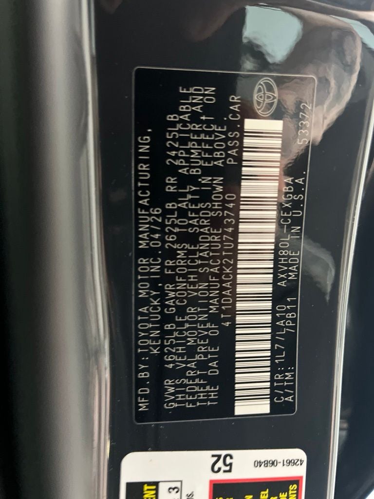 2026 Toyota Camry XLE