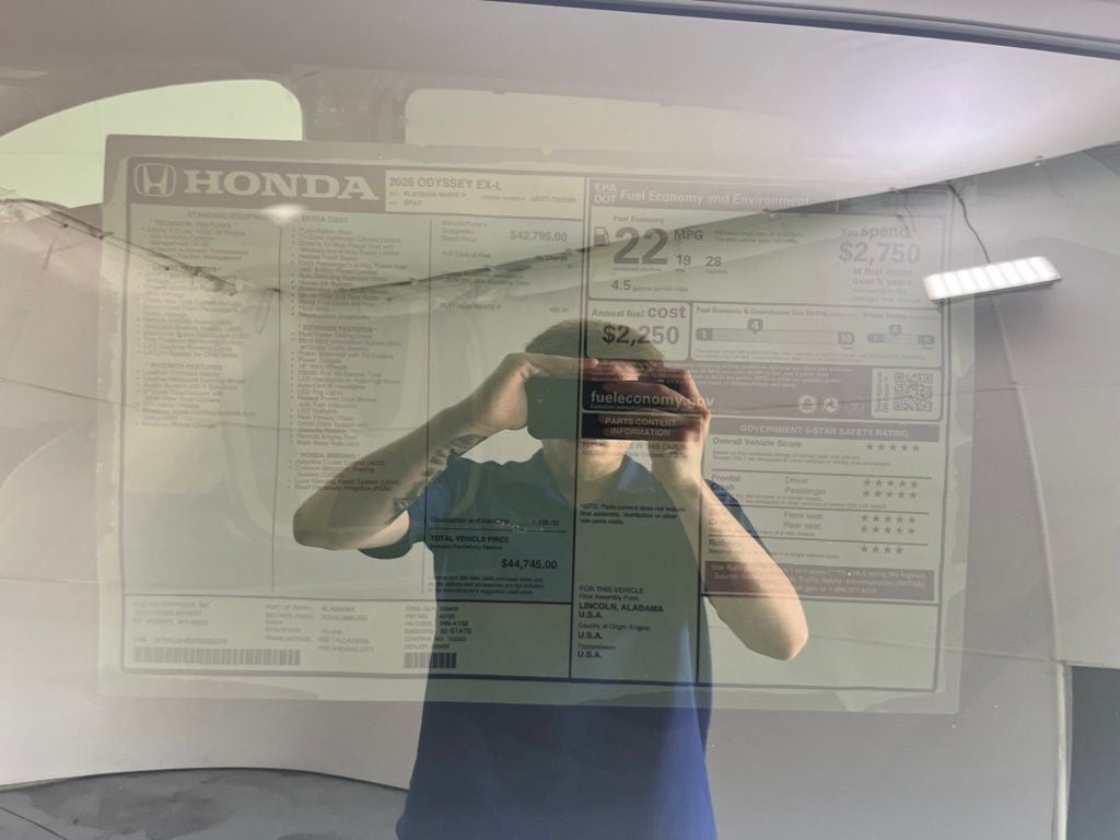 2026 Honda Odyssey EX-L