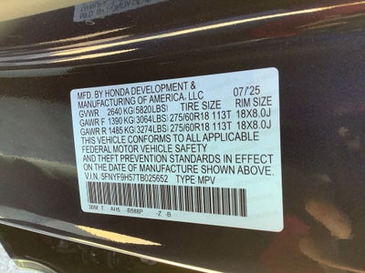 2026 Honda Passport TrailSport Blackout