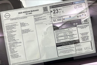2025 Nissan Murano SV