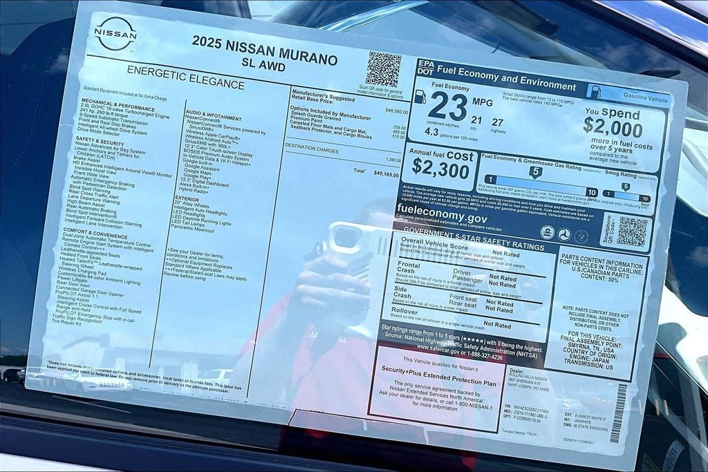 2025 Nissan Murano SL