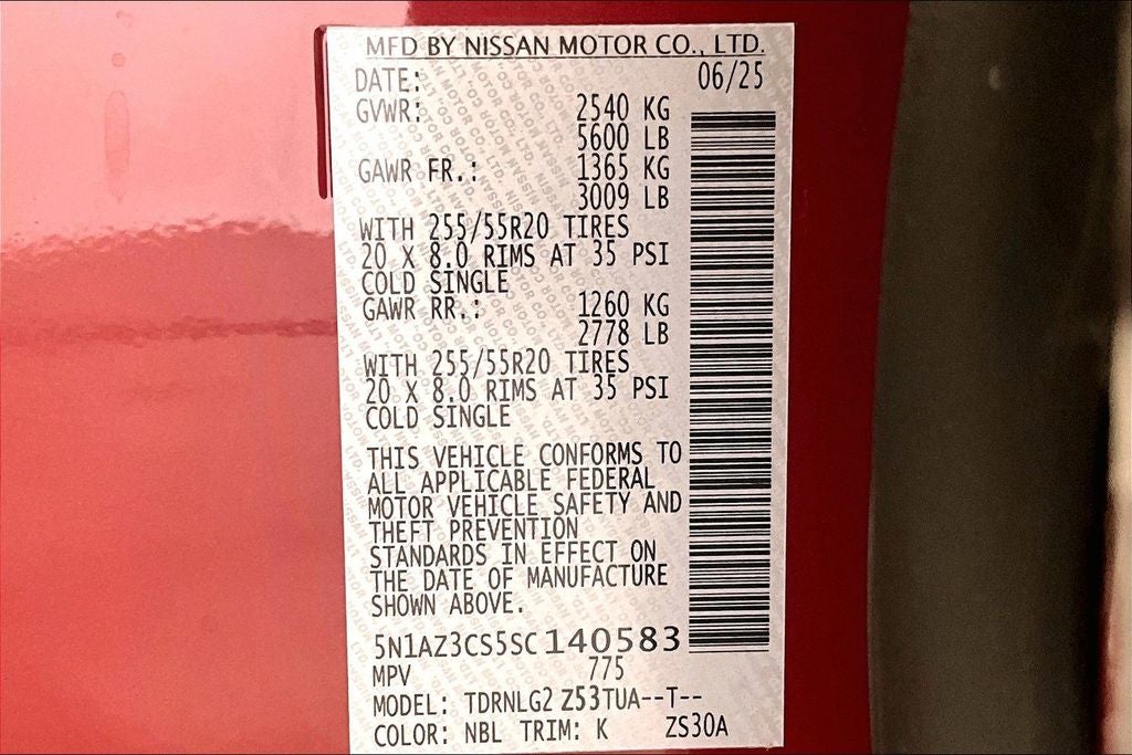 2025 Nissan Murano SL