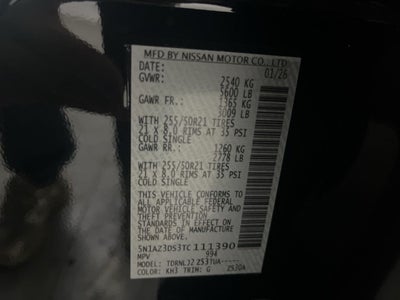 2026 Nissan Murano Platinum