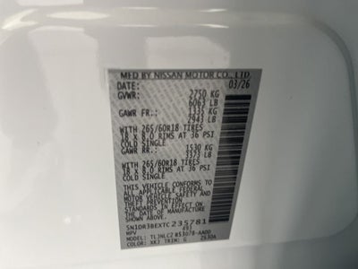 2026 Nissan Pathfinder Rock Creek