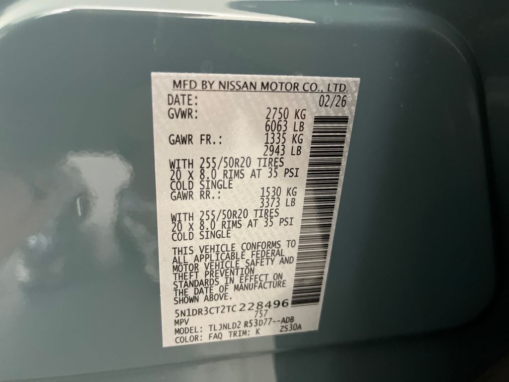 2026 Nissan Pathfinder SL