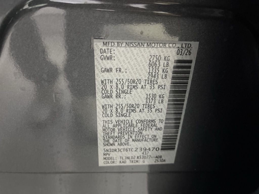 2026 Nissan Pathfinder SL
