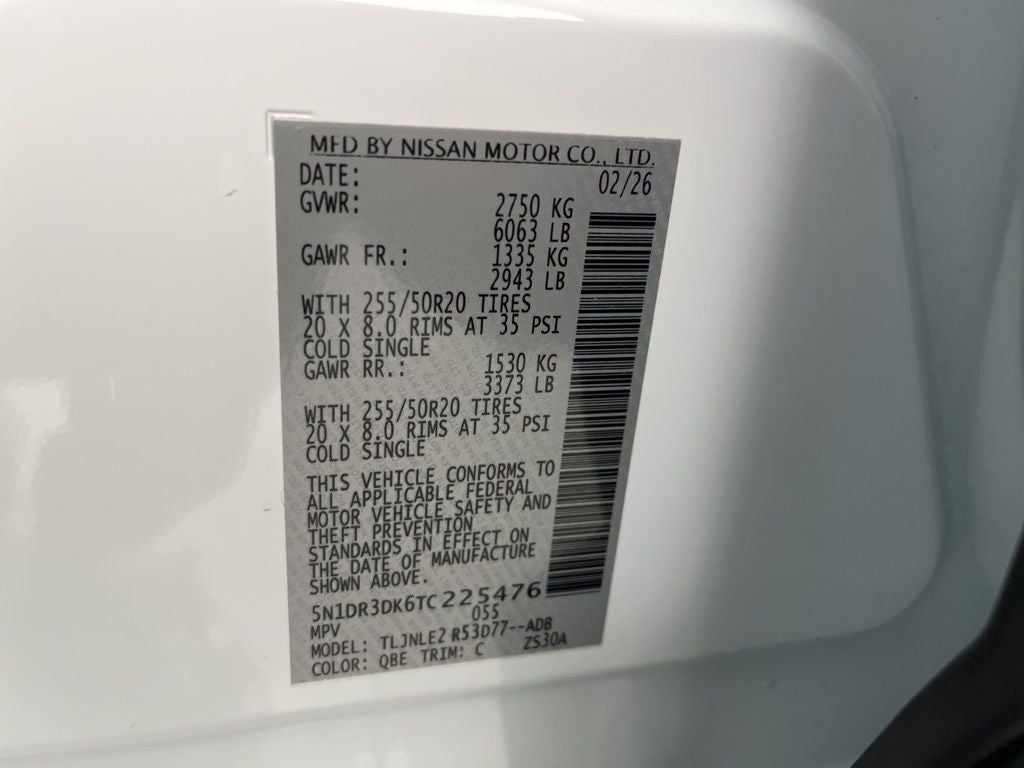 2026 Nissan Pathfinder Platinum