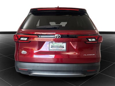 2026 Toyota Grand Highlander Platinum