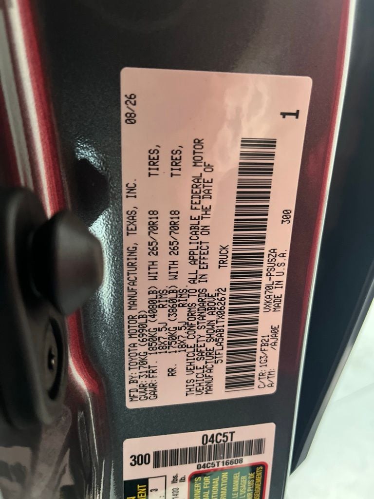 2026 Toyota Tundra SR5