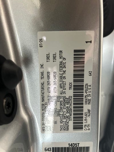 2026 Toyota Tundra Platinum