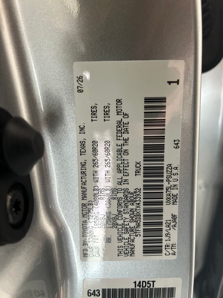 2026 Toyota Tundra Platinum