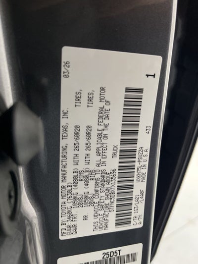 2026 Toyota Tundra i-FORCE MAX Platinum i-FORCE MAX