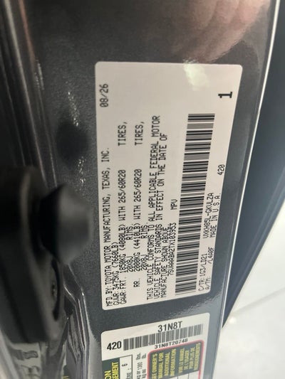 2026 Toyota Sequoia Limited