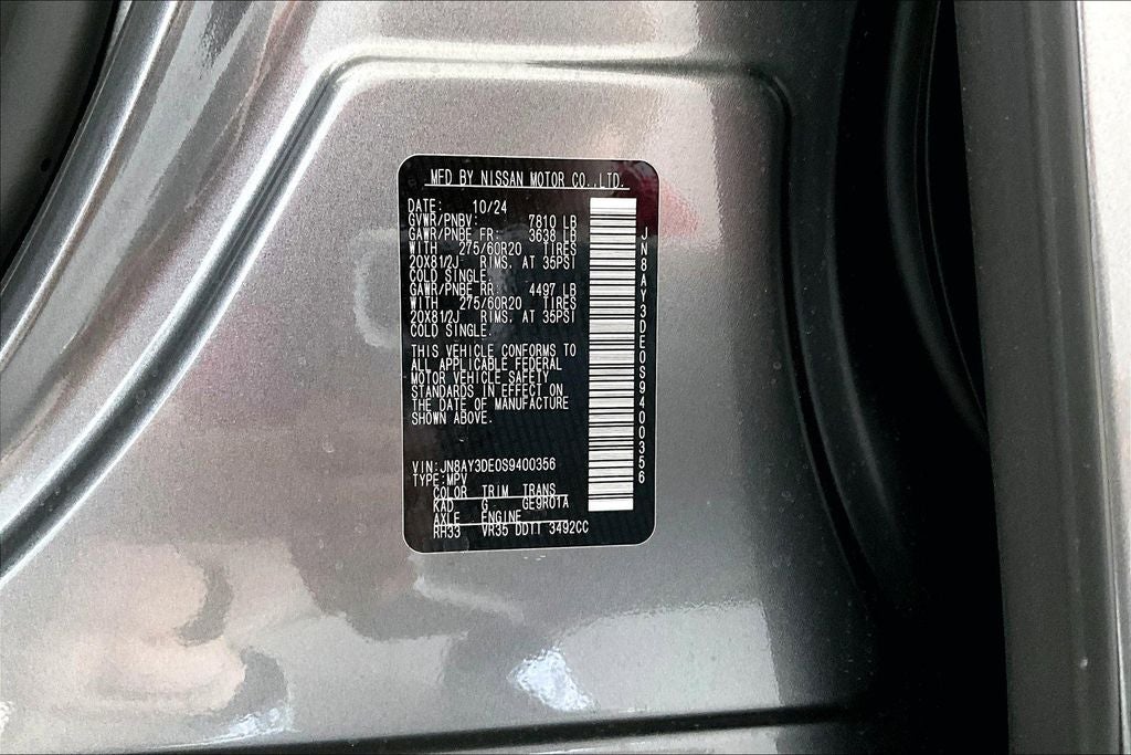 2025 Nissan Armada PRO-4X