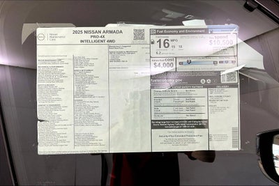 2025 Nissan Armada PRO-4X