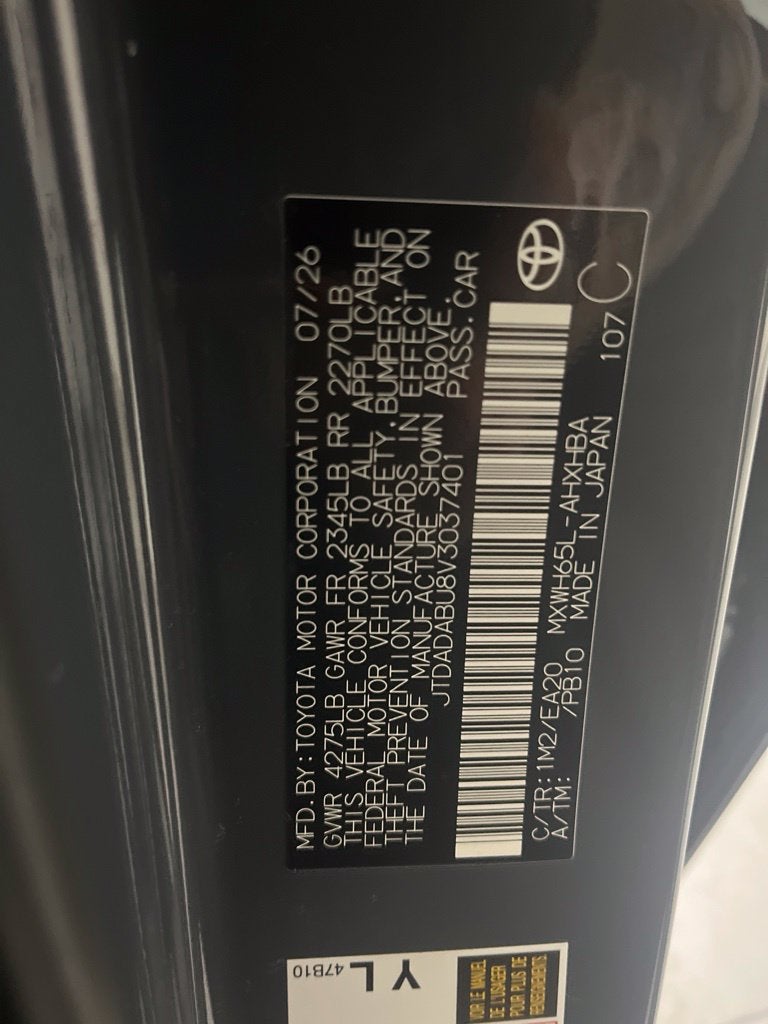 2027 Toyota Prius Limited AWD