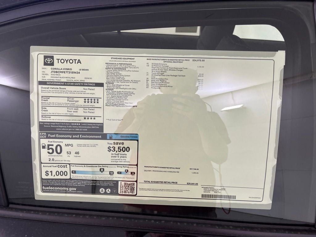 2026 Toyota Corolla Hybrid Hybrid LE