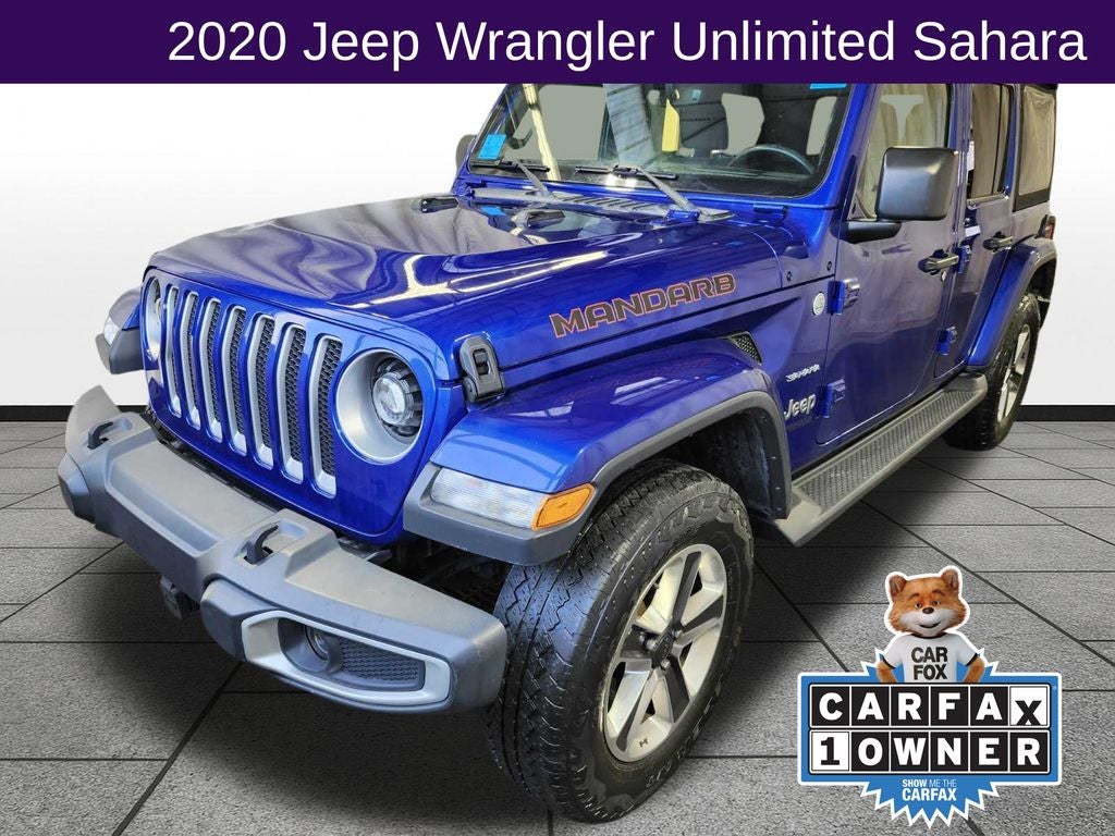 2020 Jeep Wrangler Unlimited Sahara 4x4