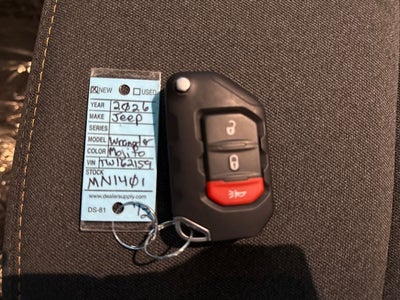 2026 Jeep Wrangler WRANGLER 2-DOOR SPORT S