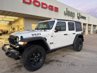 2026 Jeep Wrangler WRANGLER 4-DOOR WILLYS