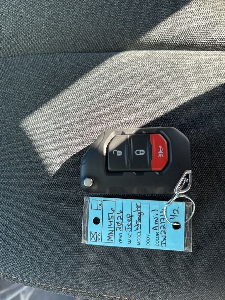 2026 Jeep Wrangler WRANGLER 4-DOOR SPORT