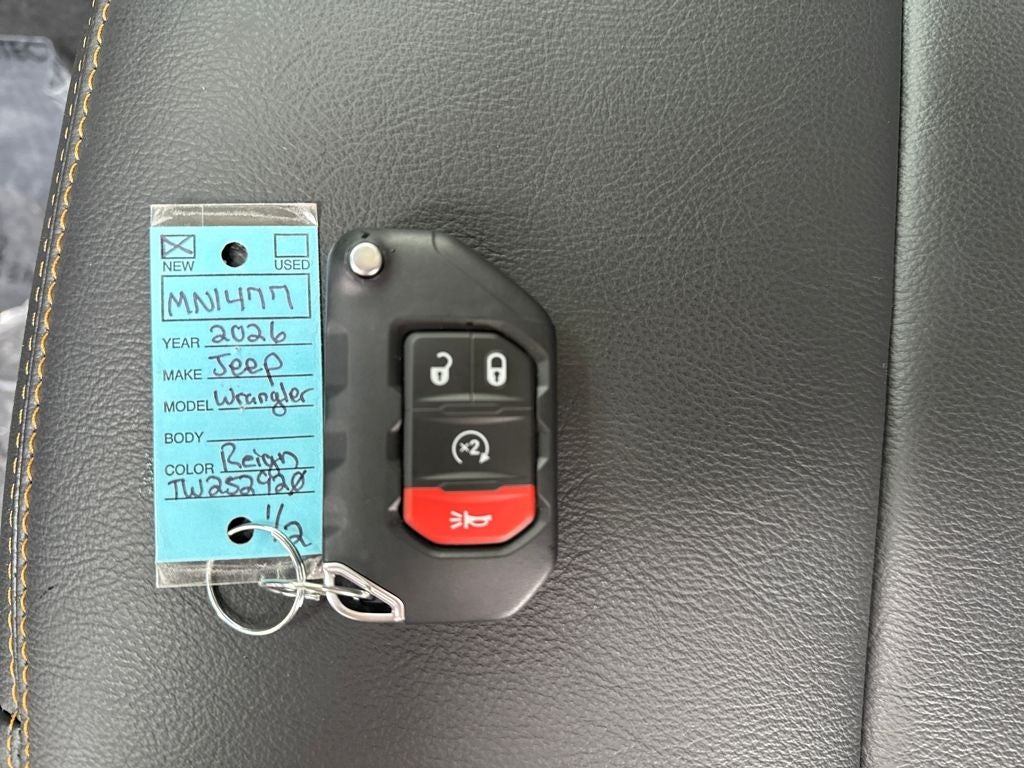 2026 Jeep Wrangler WRANGLER 4-DOOR SAHARA