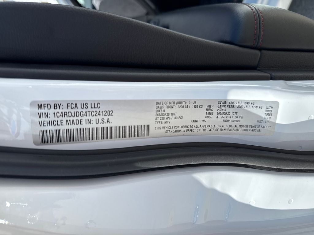 2026 Dodge Durango DURANGO GT PLUS AWD