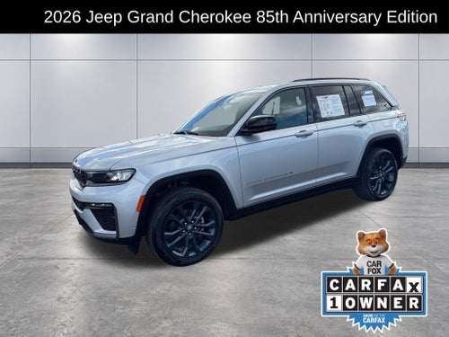 2026 Jeep Grand Cherokee 85th Anniversay Edition 4x4