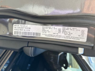 2026 Jeep Grand Cherokee GRAND CHEROKEE L LAREDO ALTITUDE 4X4