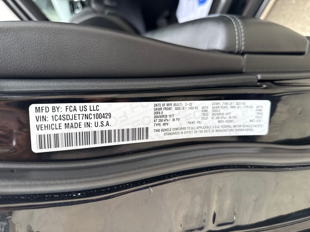 2022 Dodge Durango Citadel AWD