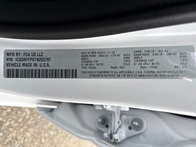 2026 RAM Ram 1500 RAM 1500 BIG HORN CREW CAB 4X4 5'7' BOX