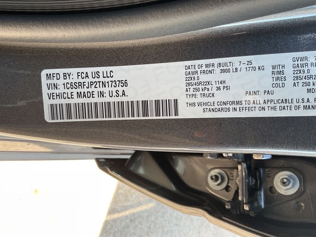 2026 RAM Ram 1500 RAM 1500 LARAMIE CREW CAB 4X4 5'7' BOX