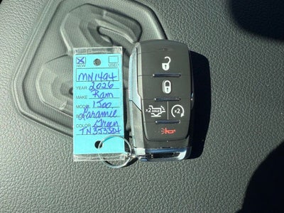 2026 RAM Ram 1500 RAM 1500 LARAMIE CREW CAB 4X4 5'7' BOX