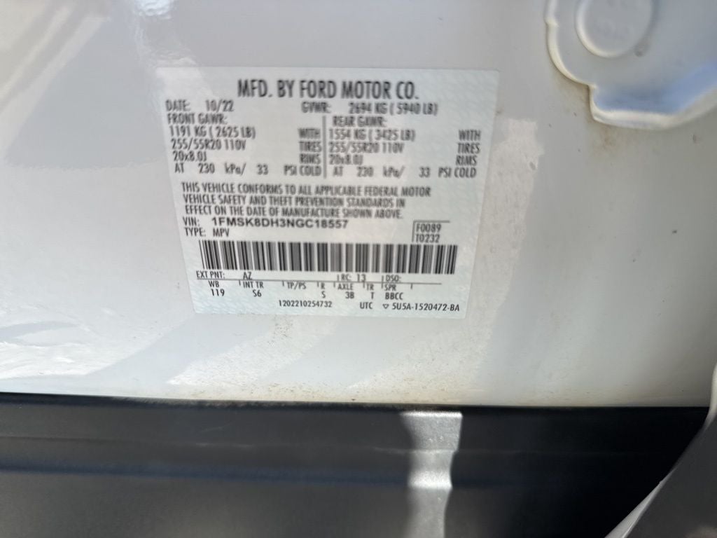 2022 Ford Explorer XLT