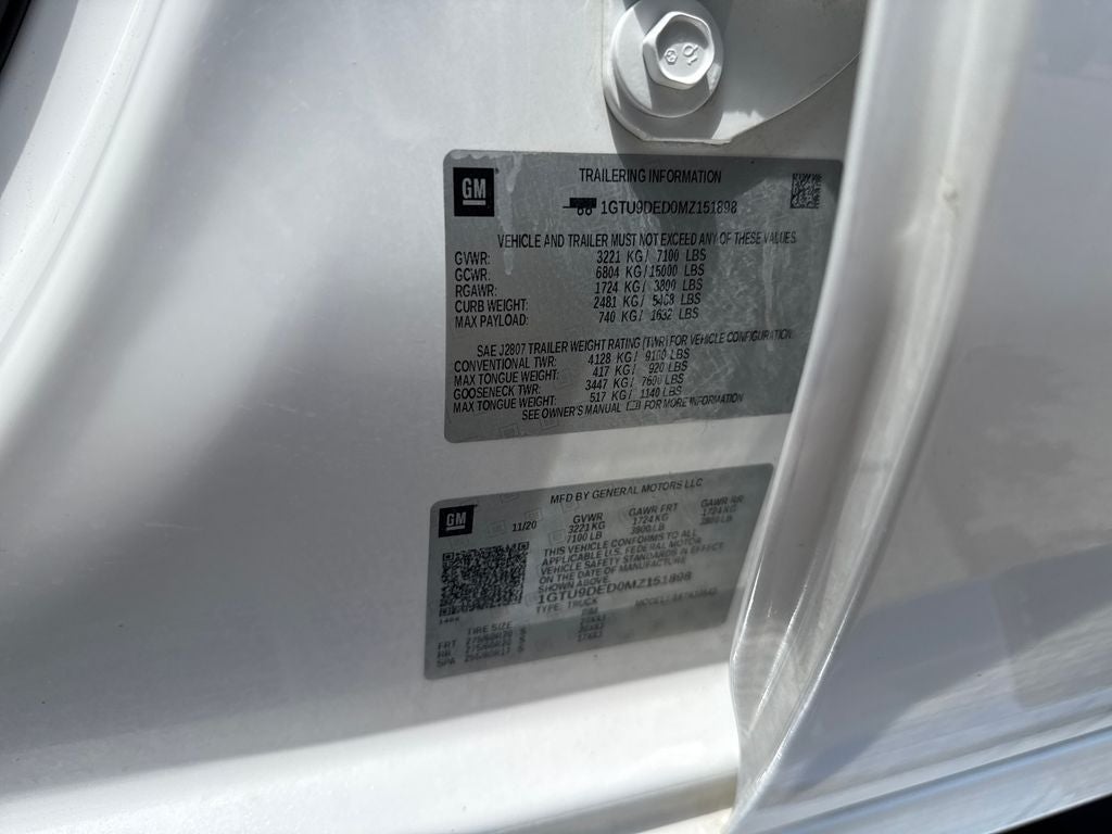 2021 GMC Sierra 1500 4WD Crew Cab Short Box SLT