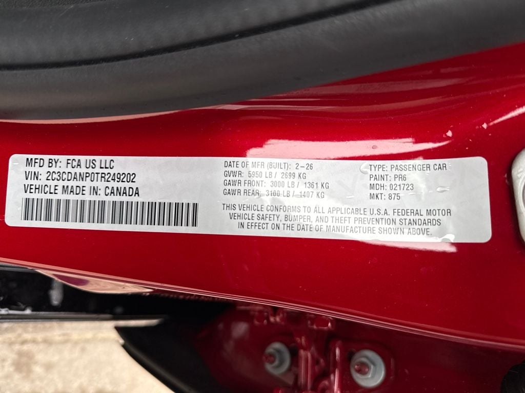 2026 Dodge Charger CHARGER R/T 4-DOOR AWD